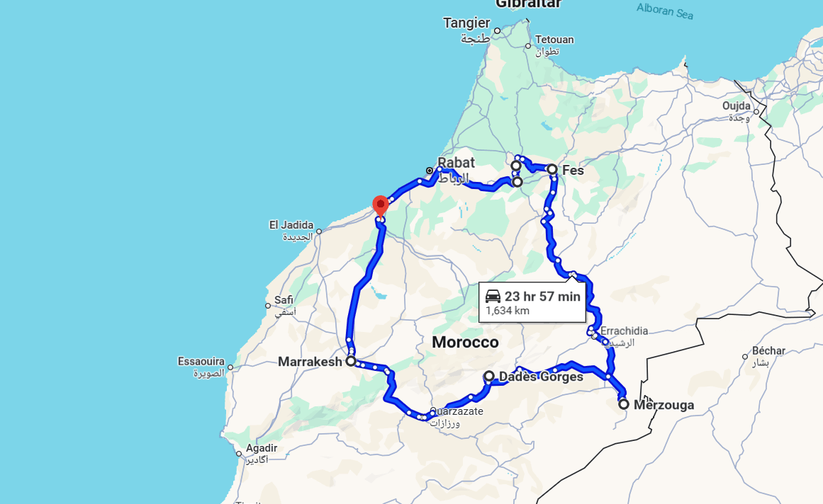 8-Days Morocco Desert Tour from Casablanca