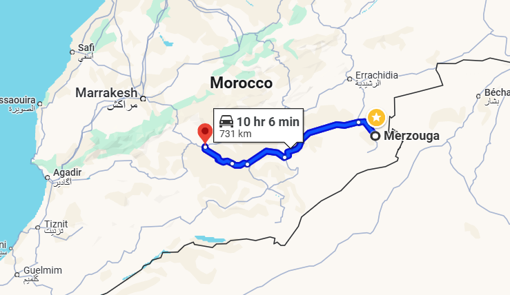 2 Days Tour From Ouarzazate To Merzouga